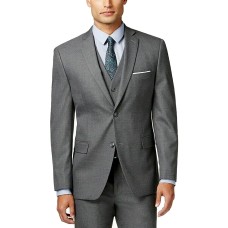 Alfani Mens Traveler Woven Notch Lapel Two-Button Suit Jacket