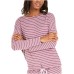  Okeo-Tex® Tie-Waist Sleep Top, Purple, XX-Large