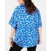  Plus Size Floral-Print Top