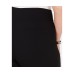  Plus Size High-Waisted Wide-Leg Pants Black Size 14W