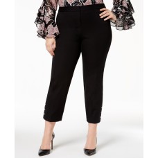 Alfani Plus Size Studded Ankle Pants