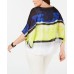  Plus Size Wing-Sleeve Bubble Top
