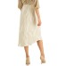  Printed Asymmetrical Skirt (Beige), Beige, 10