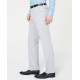  Red Men’s Slim-Fit Performance Stretch Light Gray Suit Pants (Gray, 33X30)