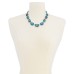  Silver-Tone Multi-Stone Statement Necklace (17+2)