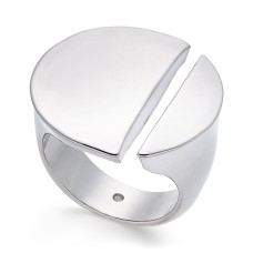 Alfani Silver-Tone Split Circle Ring
