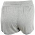  Ultra Soft Satin-Trim Pajama Shorts, Heather Grey, 3X-Large