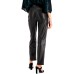  Women’s Faux-Leather Pants (Black, 14)
