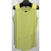  Womens Plus Asymmetric Printed Tank Top 3X, Green, 3X