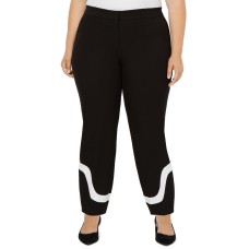 Alfani Womens Plus Comfort Waist Skinny Leg Ankle Pants