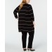  Womens Plus Open Front Layering Cardigan Sweater