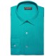AlfaTech by  Men’s Bedford Cord Classic/Regular Fit Dress Shirt, Green, 14-14.5 32-33