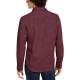  Men’s Matt Regular-Fit Brushed Twill Shirt (Red, 2XL)