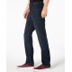  Men's Straight-Fit Jeans, Blue, 34X30