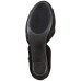  Reeta Block-Heel Platform Sandals  Microsuede, Black, 10.5 M