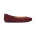  Womens Ellie Closed Toe Ballet Flats, Purple, 6.5 M
