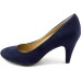  Womens Felix Closed Toe Classic Pumps, Navy, 9.5m