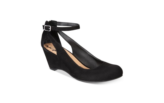  Womens Miley Closed Toe Casual Platform Sandals, Black, 5 M