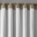 Andora Embroidered Rod Pocket Valance , Tree Small Faux Silk Valances for Window (Beige, 50X18″)