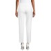  Low-Rise Slim-Ankle Pants (White, 8)