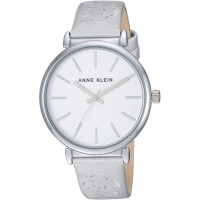 Anne Klein Women’s AK/3379SVSI Silver-Tone Strap Watch