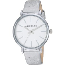 Anne Klein Women’s AK/3379SVSI Silver-Tone Strap Watch