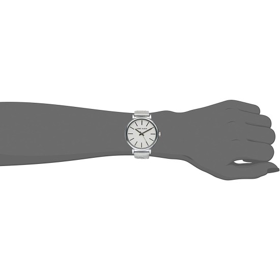  Women’s AK/3379SVSI Silver-Tone Strap Watch