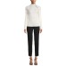  Women's Button-Detail Ribbed Pullover Sweater, White, XX-Small