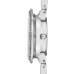  Women’s Crystal Silver-Tone Bangle Bracelet Watch 24mm