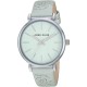  Women’s Floral Leather Strap Watch