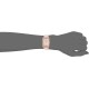  Women’s Gold-Tone and Leather Strap Watch (Gold/Blush Pink)