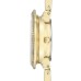  Women’s Swarovski Crystal Accented Floral Gold Tone Bracelet Watch