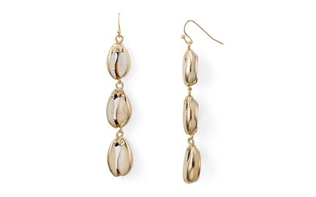  Women’s Cowrie Shell Drop Earrings