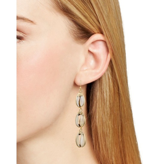  Women’s Cowrie Shell Drop Earrings