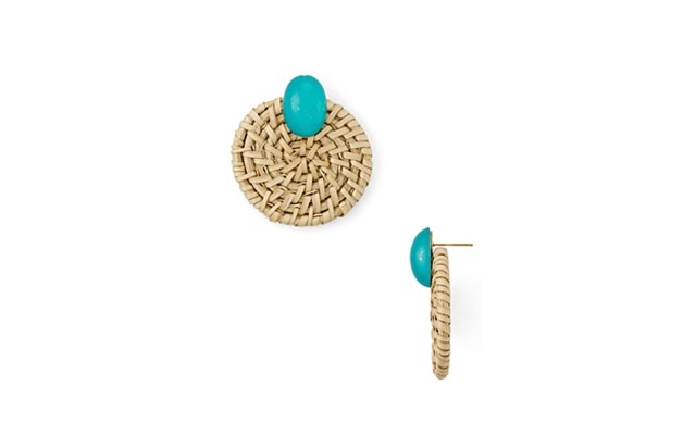  Woven Circle Earrings – 100% Exclusive – Blue