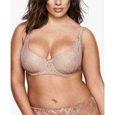Ashley Graham Plus Size Lingerie Basic Diva (Medium Beige, 42 D)