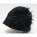  Folk Tale Feather Skully Cap, Black – BRAND NEW / RX24A/30