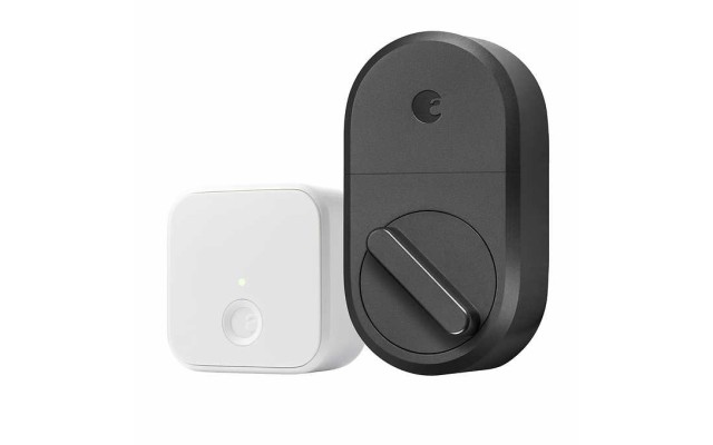  Smart Lock + Connect WiFi Bridge, Black