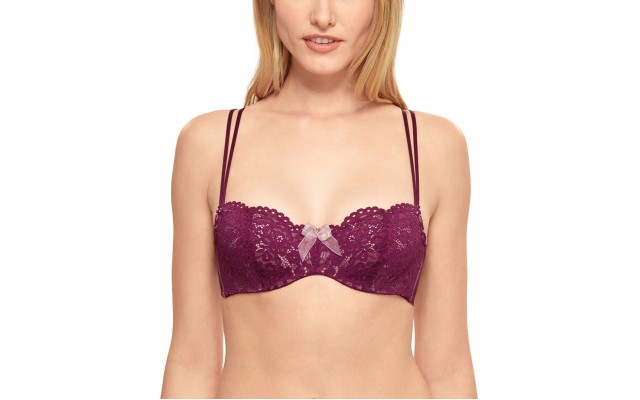 b.tempt’d by Wacoal Ciao Bella Women’s Balconette Bra, Magenta Purple, 34 C
