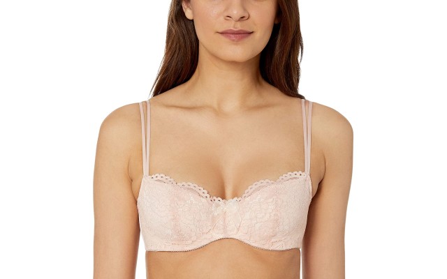 b.tempt’d by Wacoal Ciao Bella Women’s Balconette Bra, Rose Smoke, 32 D