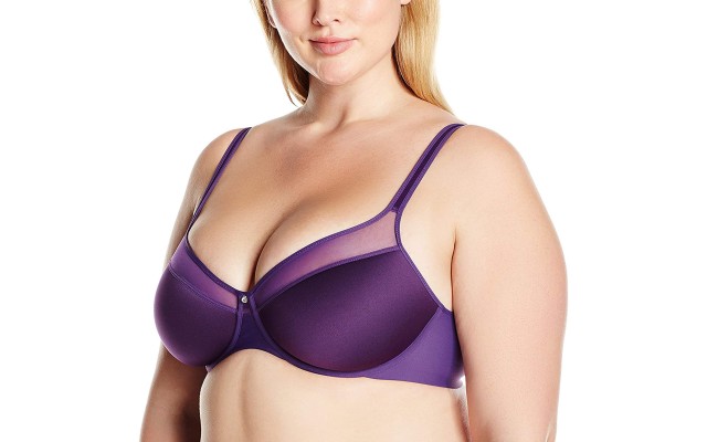  Designs Women’s One Smooth U Ultra Light Illusion-Neckline Underwire Bra (Purple Vista, 36B)