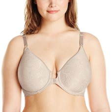 Bali Women’s Comfort Revolution Front-Close Shaping Underwire Bra (Warm Steel,42D)