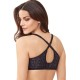  Women’s Passion for Comfort Back Smoothing Underwire Bra DF3382, Black/Excalibur Lace, 40 B
