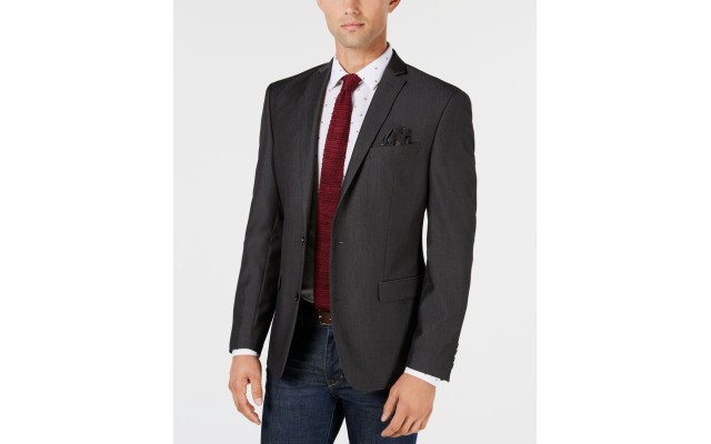  Men’s Slim-Fit Active Stretch Twill Sport Coat