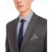  Men’s Slim-Fit Gray Flannel Suit Separate Jacket (Gray,38 R)