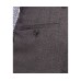  Men’s Slim-Fit Gray Flannel Suit Separate Pants (Gray, 34X32)