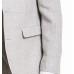  Men’s Slim-Fit Gray Plaid Linen Suit Jacket (Gray Plaid), Gray Plaid, 36 R