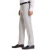  Mens Slim-Fit Gray Plaid Linen Suit Separate Pants, Gray, 32X30