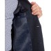  Men’s Slim-Fit Navy Blue Knit Sport Coats, Navy, 42R