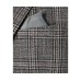  Men’s Slim-Fit Stretch Black/White Plaid Sport Coat